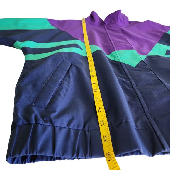 Tourney Womens Vintage Retro Gore Tex Waterproof Jacket Size Medium Golf Track - Picture 12 of 12